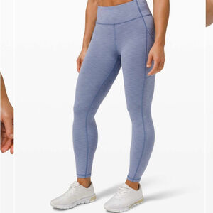 LULULEMON Invigorate High-Rise Tight 25"
Heathered Water Drop